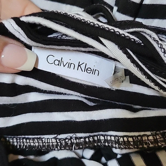 CALVIN KLEIN STRETCH MAXI DRESS - Picture 7 of 9